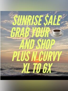 Saturday 4/11‼️XL to 6X🥳✨Great Brands🌸Stop By!! 🛍️💜🛍️